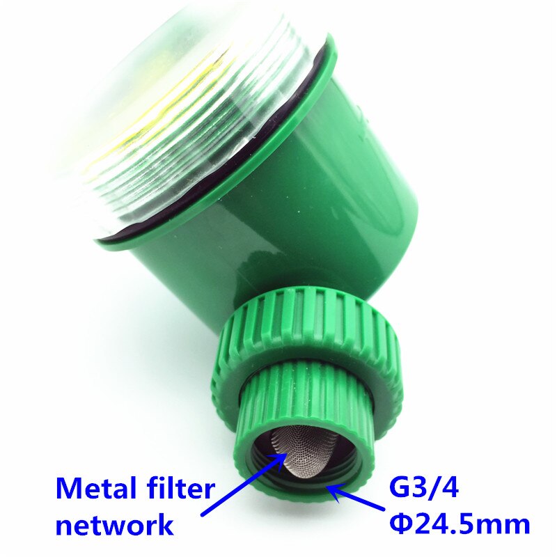 Knob Electronic Water Timer Garden Solenoid Valve Irrigation Timer Controller For Electronic Sprinkler System Home Office 1 Pc