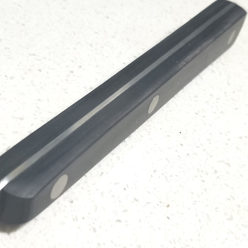 Miu Frankreich Scharf 10-Zoll Oma Gabel, Oma GABEL Edelstahl 3 Zinke Holz Griff Fleisch Kochen Utensil-Kleine