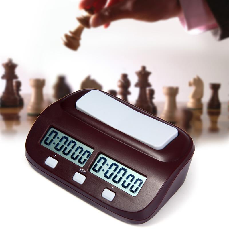 Professionele Compacte Digitale Schaakklok Count Up Down Timer Elektronische Board Game Bonus Competitie Master Toernooi
