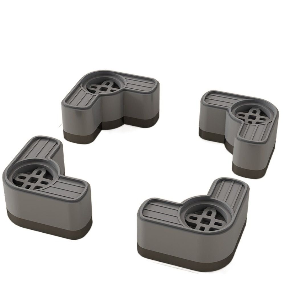 4pcs Shock-absorbing Washing Machine Foot Pad Height Increasing Anti slip Anti-Vibration Feet Pad Single layer/Double layer