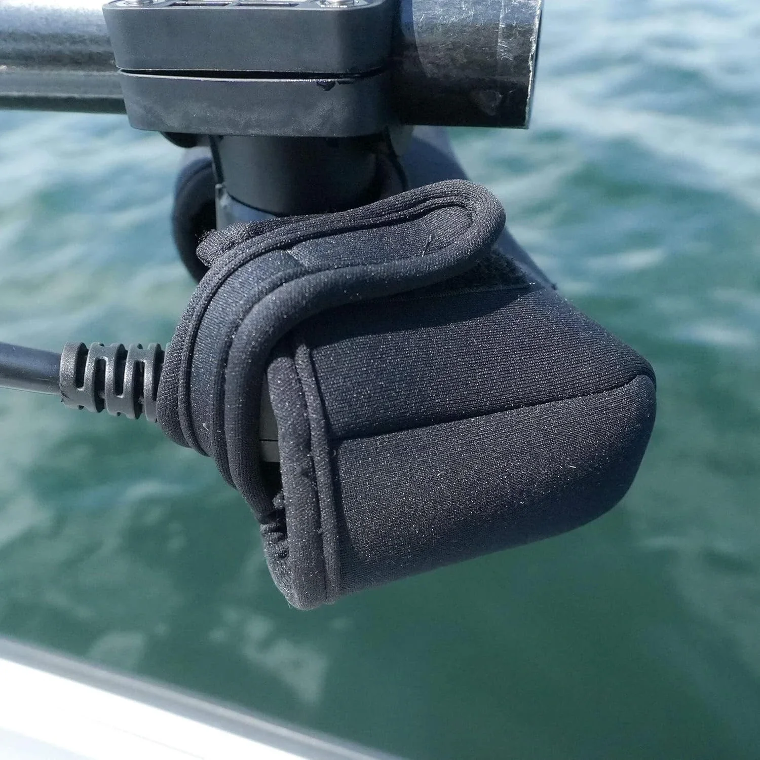 Copertura per trasduttore da viaggio per Garmin Livescope Plus LVS34, protezione resistente all'acqua e ammortizzante per sonar per barca/desca