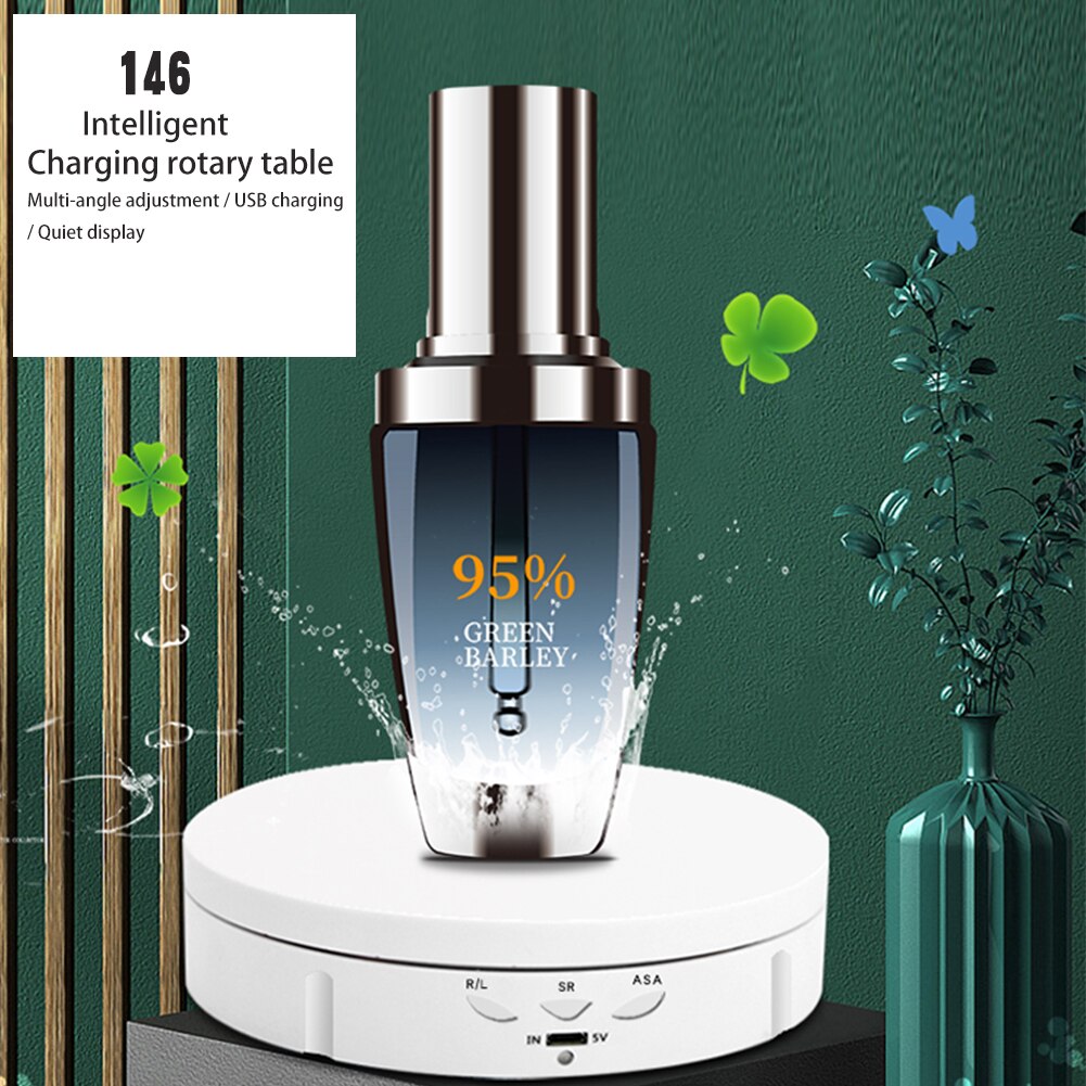 Shop 3 Speeds Adjustable Props For Photography Battery Powered Jewelry Holder Collectible Product Watch Rotating Display Stand