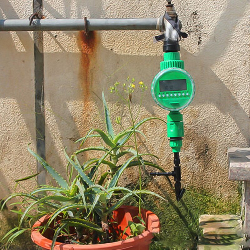 Jardim automático temporizador de água sistema controlador irrigação sprinkler controlador programável válvula mangueira torneira rega temporizadores