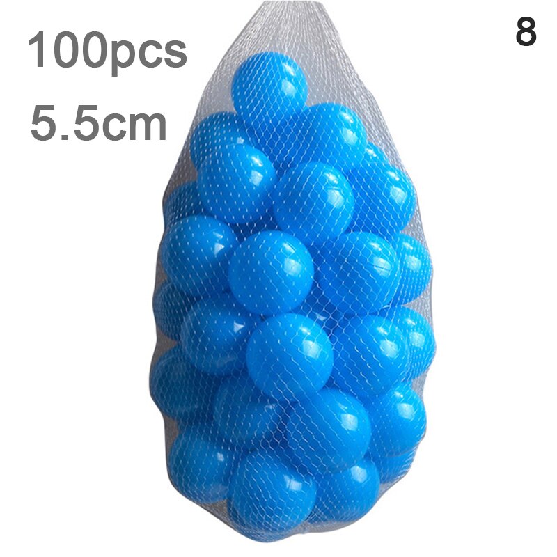 100x Eco Friendly Ball Plastic Ocean Ball Water Pool Ocean Wave Ball Outdoor Toy
