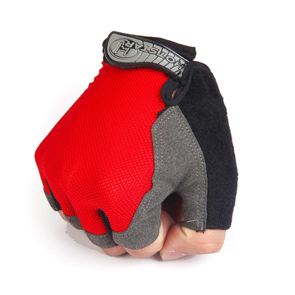 Zomer Stijl Hoge Elastische Ademende Half vingers Outdoor Sport Handschoenen Rijhandschoenen slijtvaste Non- slip