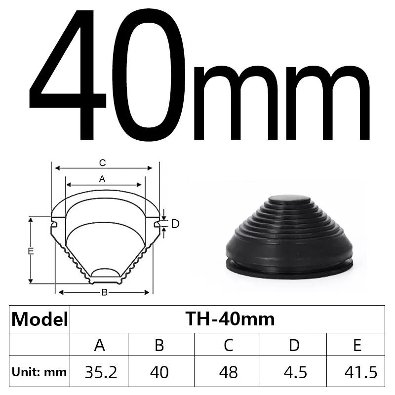 Bobina de protección tipo torre de goma para protección, caja de distribución de energía, Cable, junta tórica, anillo protector, tapa de sellado, tapón de orificio: Marfíl / 1 mm
