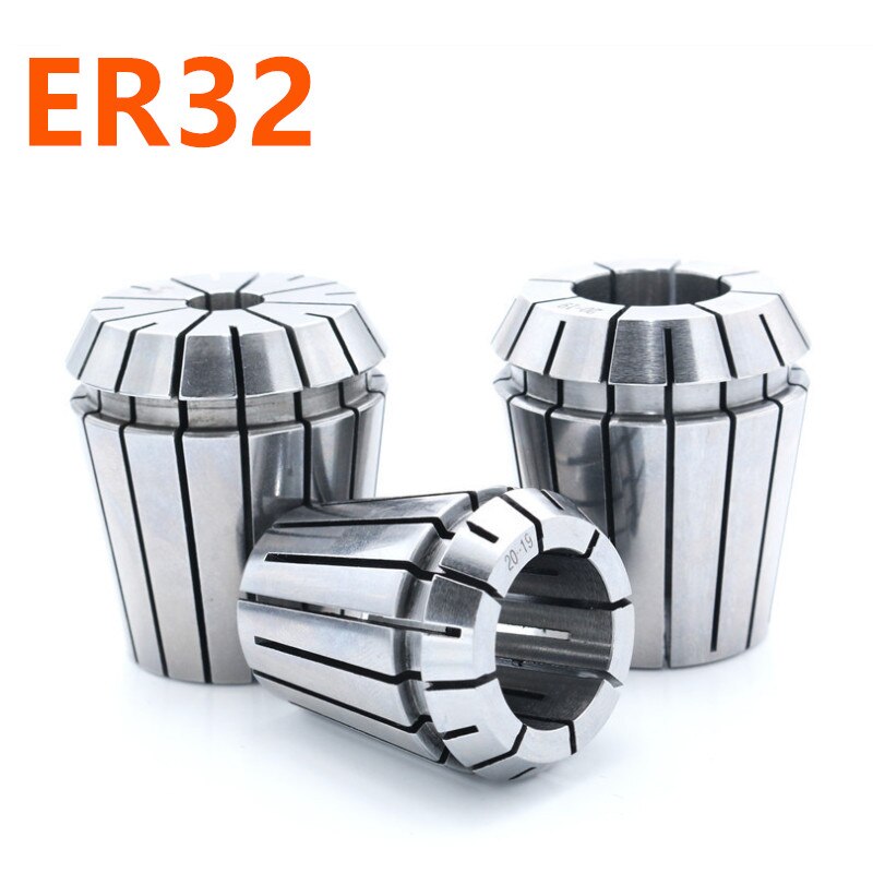 9pcs ER32 Spring Collet chuck Set for CNC Workholding Engraving Machine and Milling Lathe Tool 4/6/8/10/12/14/16/18/20mm Collets