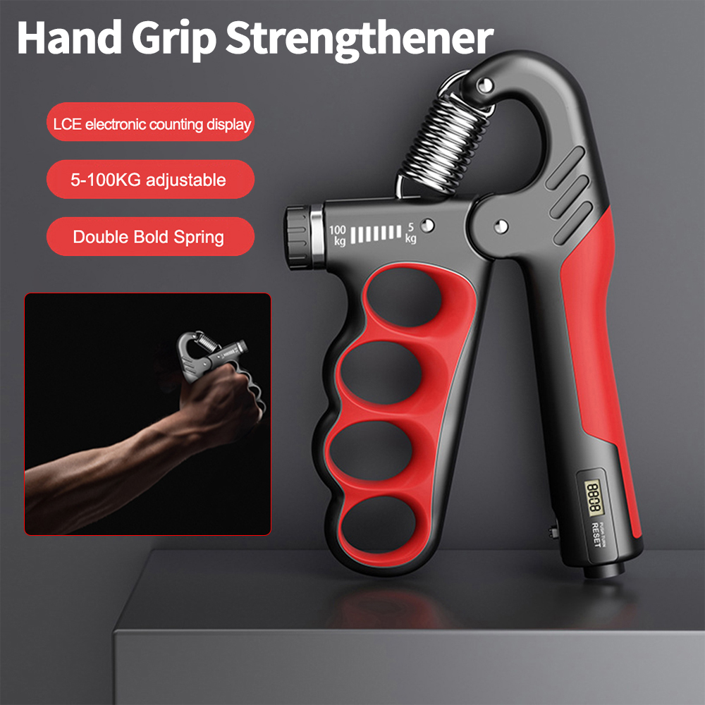 5-100 kg Griffs tärke Trainer Finger trainer einstellbarer Widerstand rutsch fester Greifer für die Wiederherstellung der Muskelaufbau-Hand therapie