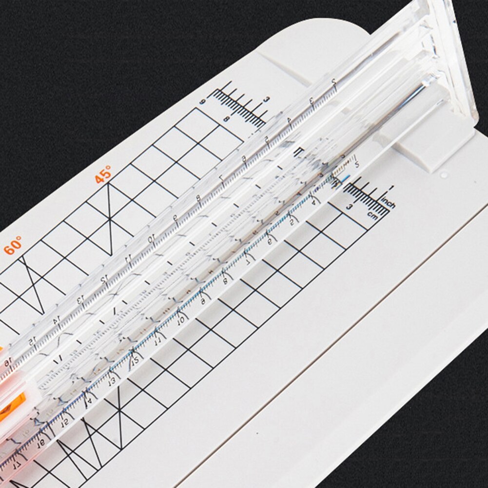 Rotary Paper Trimmer Guillotines Photo Card Cutting Machine Durable A2 A3 A4 A5 Paper Cutter with Ruler Tile Grid Angle Trimming