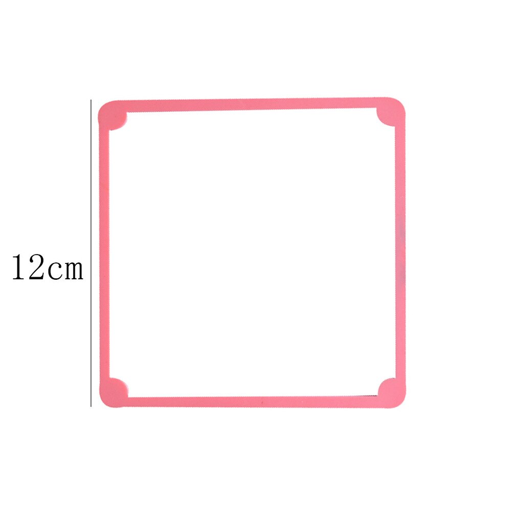Soporte magnético para plantillas de galletas, decoración para galletas y panecillos, marco de fijación de pantalla de seda para galletas, 1 unidad