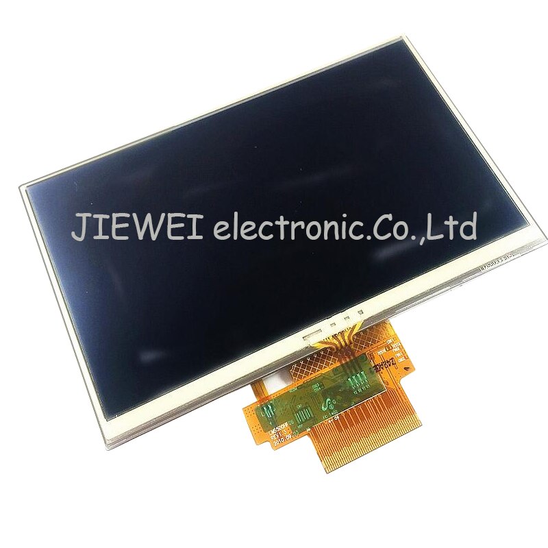 5.0 "TFT Lcd-scherm voor TomTom VIA 4EN52 Z1230 volledige LCD Scherm display met Touch screen digitizer vervanging