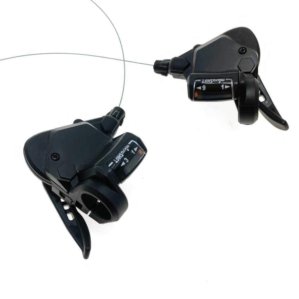 MicroSHIFT Bicycle Derailleur Front Rear Shift Lever TS39 3*7/8/9 Speed MTB Mountain Bike Shifter Bicycle Shifting Bicycle Parts