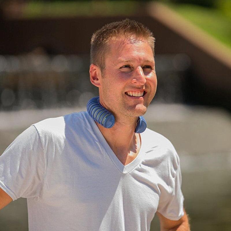 Neck Air Cooler Body and Neck Cooling Band Personal Cooling System Body Summer Cooling Belt Health Care