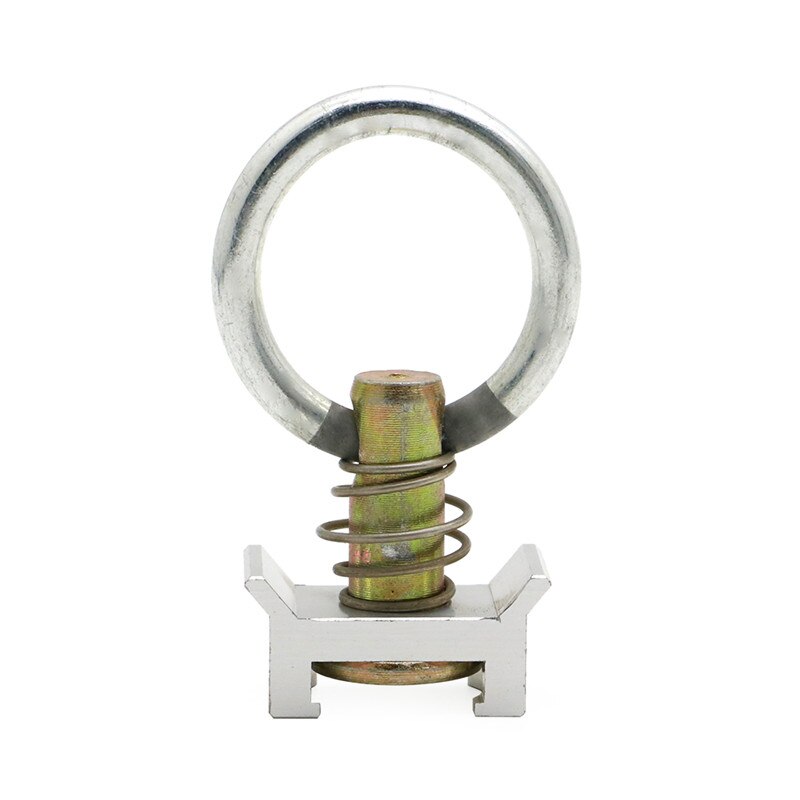 6/10pcs Single Stud L-Track Fitting with Round Ring For L Track Logistic Airline L Track Core Trax Hardware Fasteners Sliver