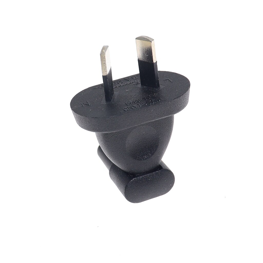 AU to IEC320 C7 Power Conversion Adapter Australia China 2 Pin Male to IEC 320 C7 AC Power Connector SAA Plug Converter