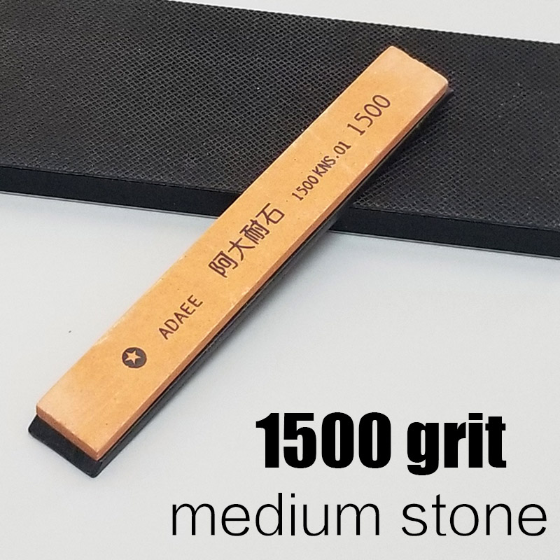 180 400 800 grain fixe angle meule meuleuse pierre à aiguiser polonais hone humide couteau système outil cuisine Abrader moudre pierre aiguiseur: 1500 grit