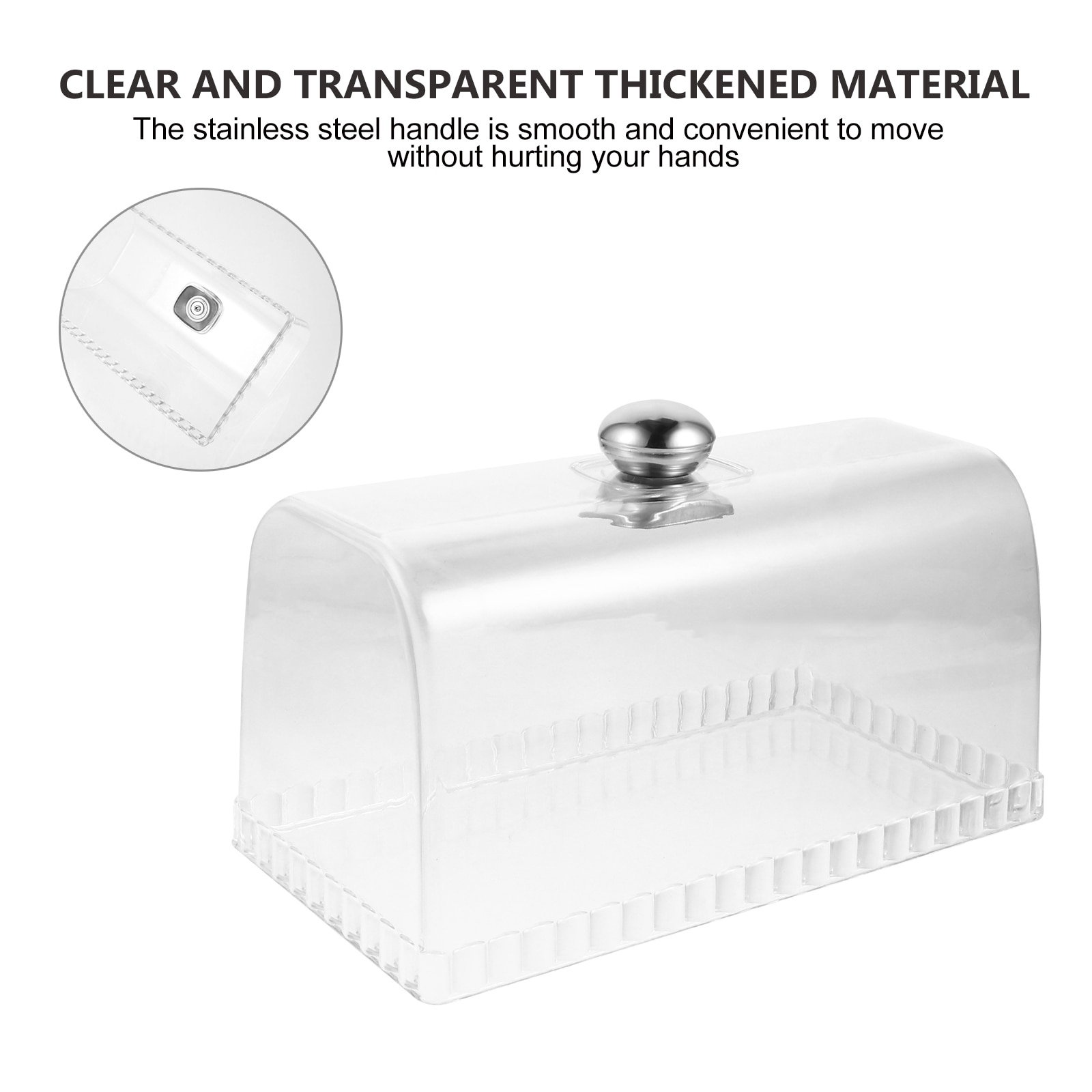 1Pc Cake Cover Cake Stand Cover Dessert Lid Bakery Dust Cover Baking Cake Display Rack Cover Bread Dessert Dust Cover