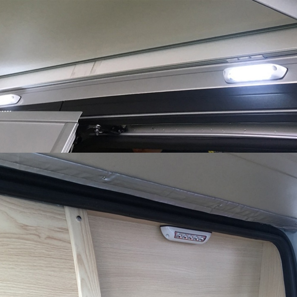 12v led markise lampe vandtæt udvendige lamper lys bar til autocamper campingvogn rv campingvogn
