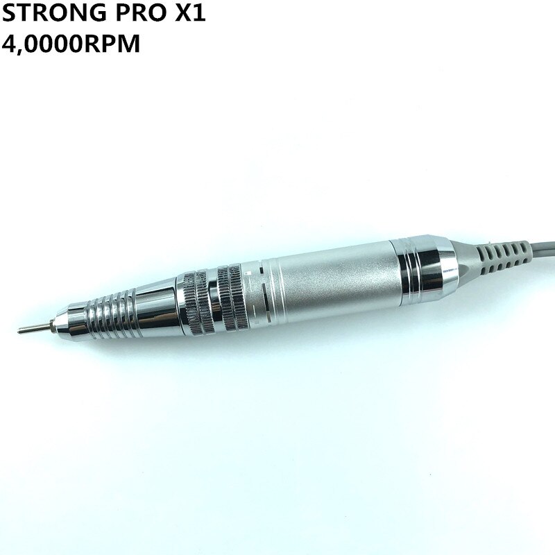 STRONG 210 PRO X1 Handpiece 105L 40000 RPM Dental BTMarathon Micromotor Polishing electric nail drill manicure machine: PRO X1 SILVER