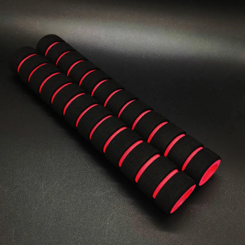 1 par 22cm långa halkfria träningsredskap för hemmabruk horisontella stänger grepp svampskum handtag gym fitness pull-up bar tillbehör