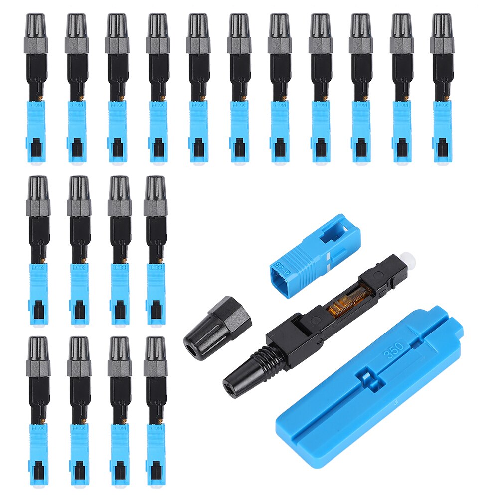 Optic Fiber Quick Connectors Embedded Optic Fiber Connector SC/UPC for 2.0X3.0 GJXH Fiber