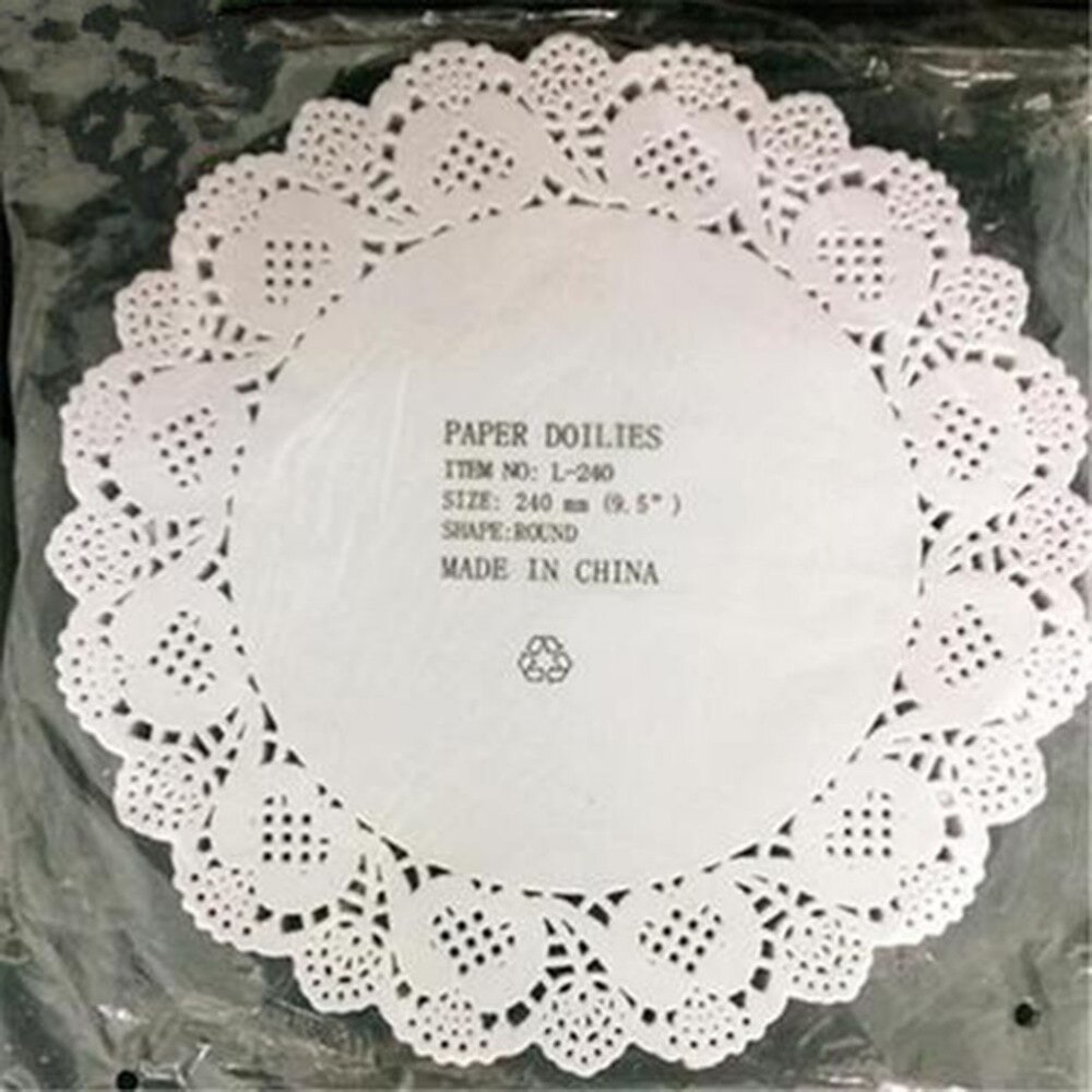 80 stk/lot vintage serviett romantisk uthult blondepapir doilies kakeholder håndverkspapir til bryllupsdekorasjon