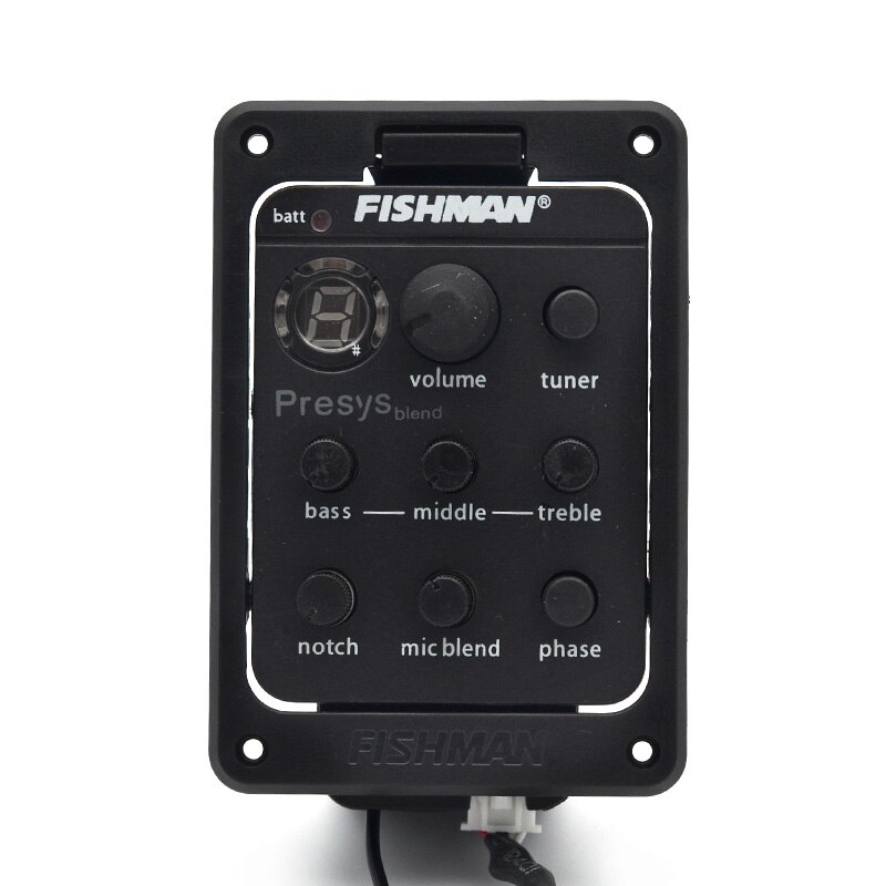 Fishman 101/201/301 Presys Vorverstärker Akustische Gitarre Equalizer Tuner aufsammeln ABS Gitarre aufsammeln