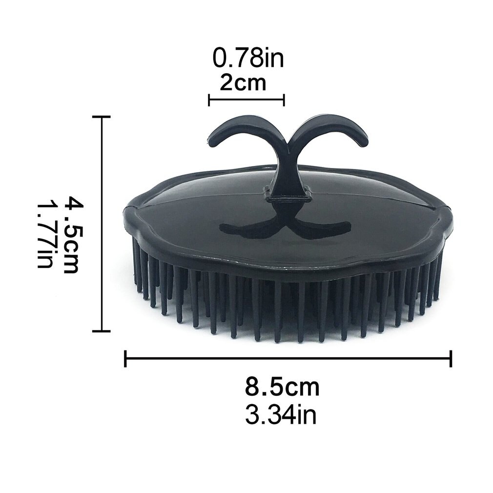 Brosse à cheveux de Massage Spa 1 pièce, brosse à shampoing Spa en Silicone, peigne de bain de douche, accessoires de brosse à cheveux, outil de coiffage doux