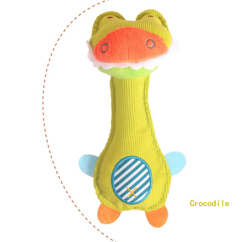 Baby Toys Animal Hand Bells Baby Rattle Toys Newbron Animal Style: C