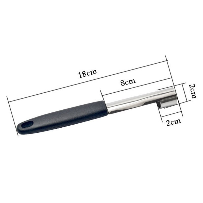 Stainless Steel Pear Apple Core Remover Fruit Seed Remover Tool with Soft Rubber Handle for Coring Home Metal Kitchen Gadgets