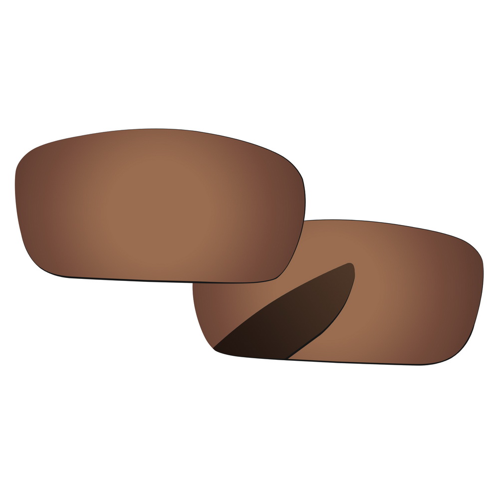 Alphax Ersatz Linsen für Kurbelwelle Sonnenbrille Polarisierte-Mehrere Optionen: Copper Brown