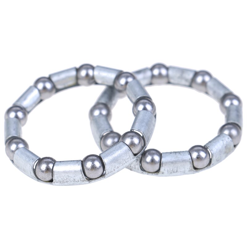 2Pcs 31mm Bicycle Bearing Bicycle Rear Wheel Axle 1/4 Inch X 9 Ball Bearing Cages Bike Cycling Shafts