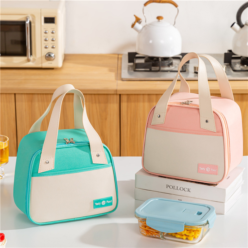 Portable Fridge Thermal Bag for Lunch Box Food Fresh Cooler Picnic Pouch Waterproof Office Student Insulated Dinner Bags