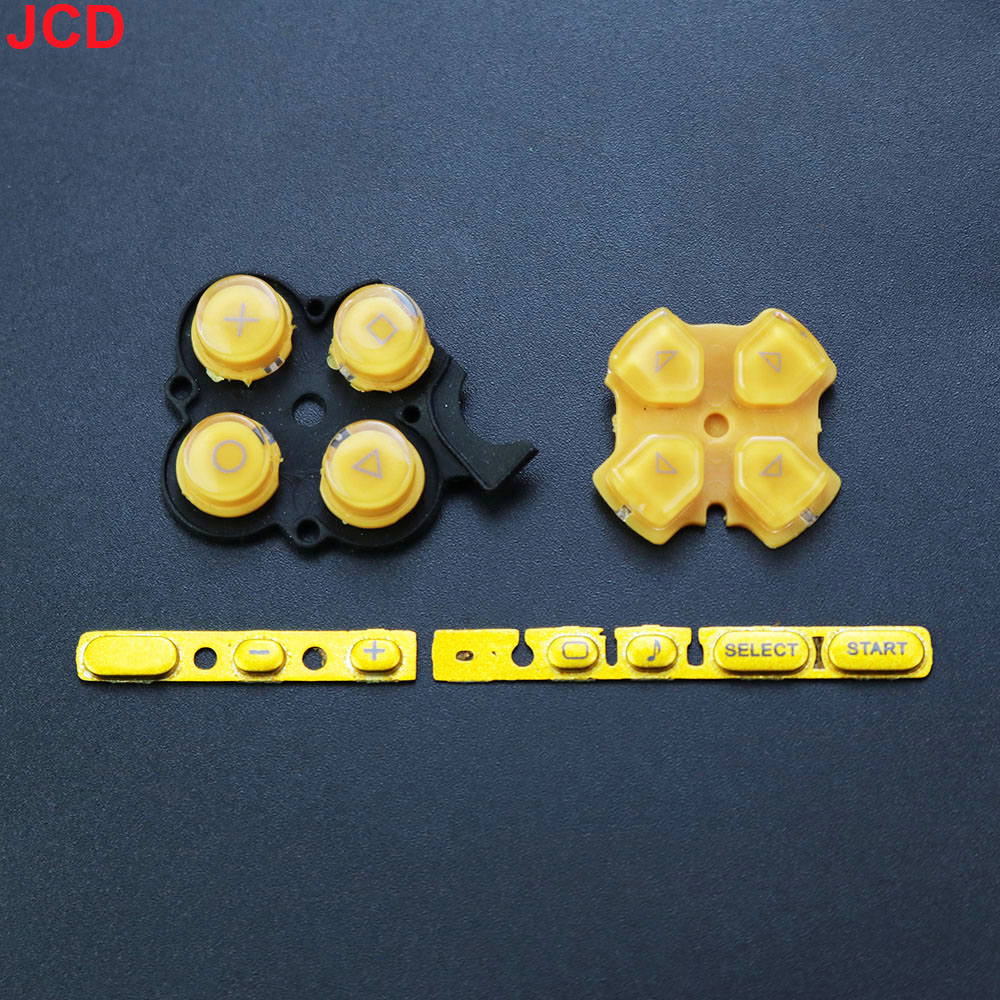 JCD 1 Juego para consola de juegos PSP 3000, Kit de botones izquierdo y derecho de repuesto, tecla de botones de inicio seleccionados para pieza de reparación PSP3000