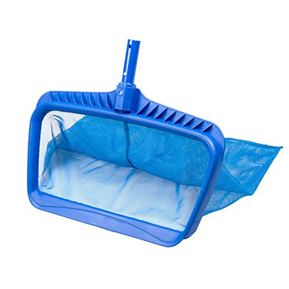 Leaf Skimmer Net Deep Plastic Leaf Rake with Bag Fine Mesh Net Catcher Cleaning Tool for Swimming Pool Tub Pond Fountain