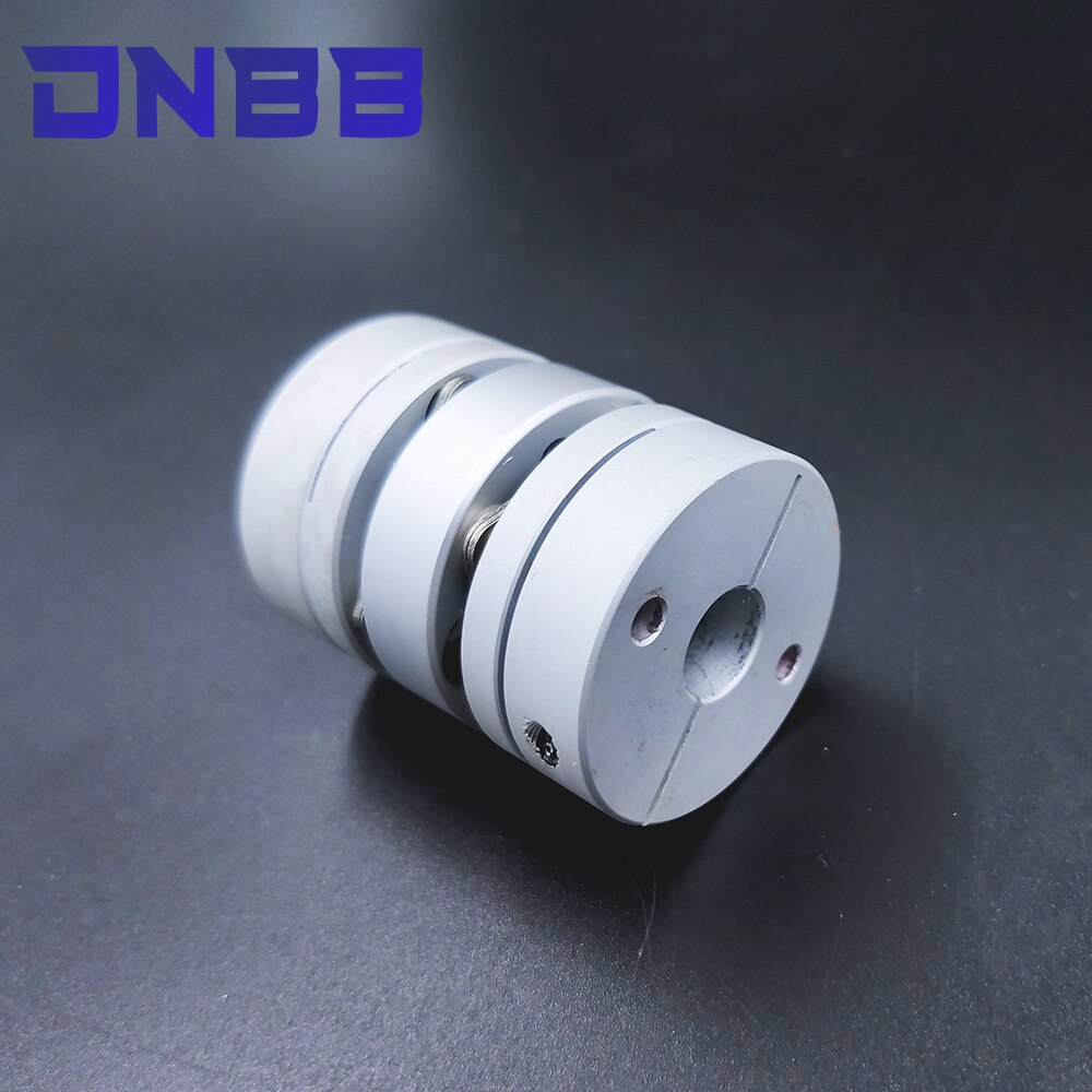 Aluminum alloy D26L35 double diaphragm coupling elastic connector D26mm L35mm ball screw step servo motor encoder computer