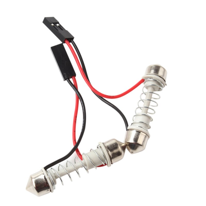 5 Stuks Led Cob Lampen Festoen Dc 12V Wit T10 Cob Led Light Car Auto Voertuig Plaat Interieur Reading lampen Lichten