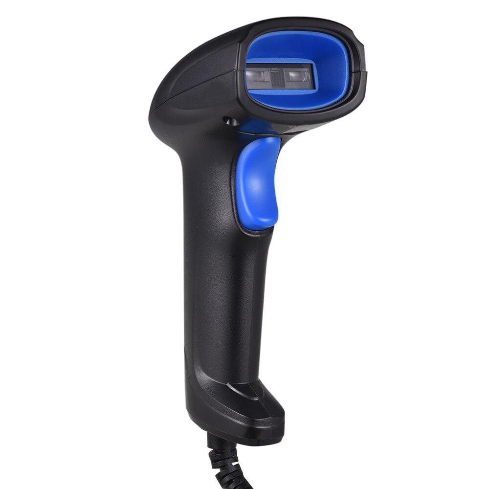 Aibecy Handheld CCD Barcode Scanner Automatic USB Wired 1D Bar Code Scanner Reader for Mobile Payment Computer Screen Scan