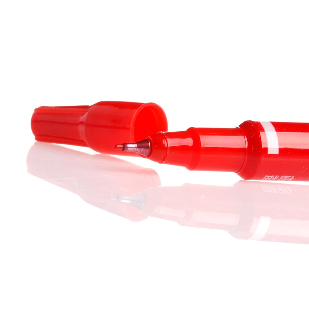 Permanent Marker Doubled Headed Hook Line Fine/Thick Pen Ink Tool Waterproof