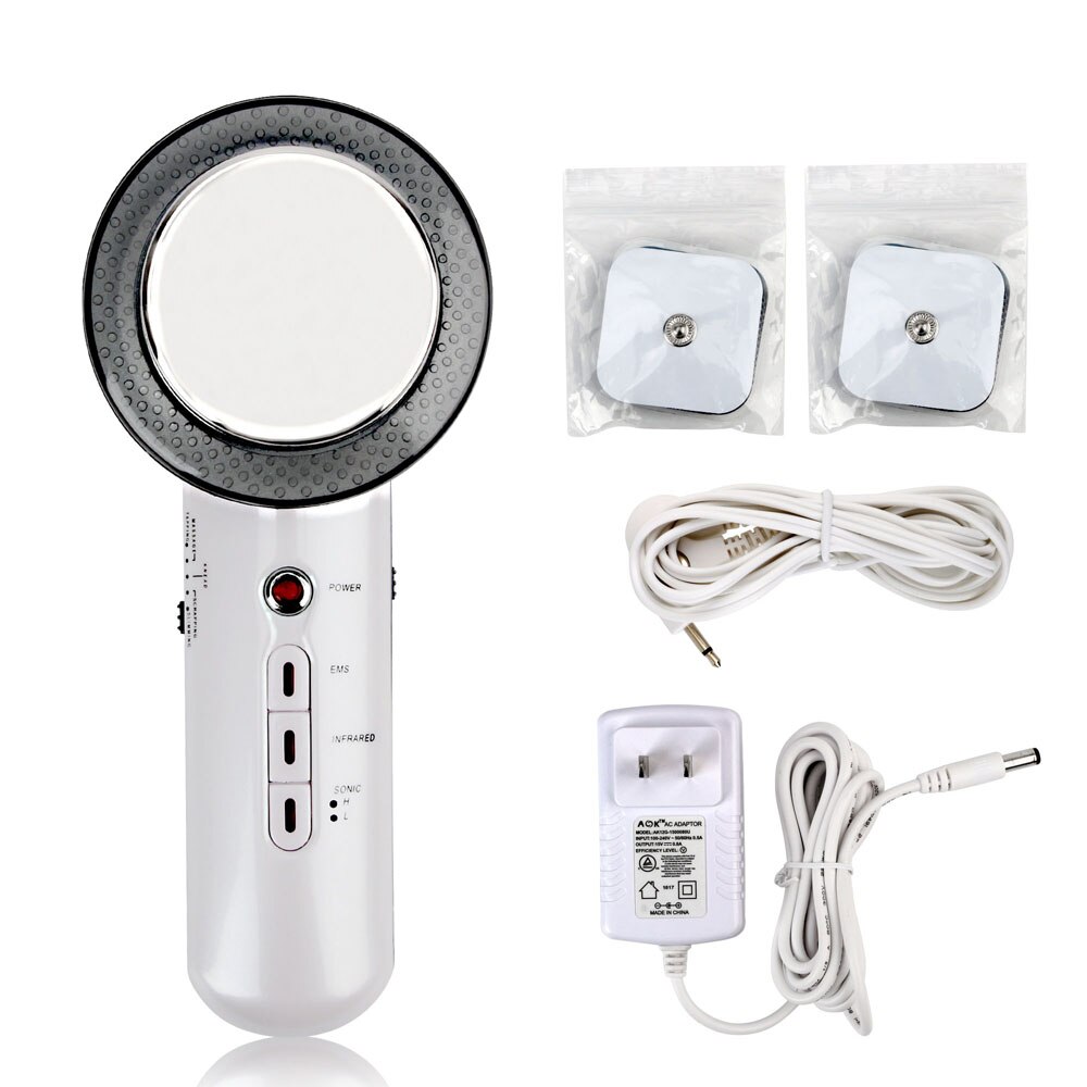 3 in 1 EMS Ultrasound Cavitation Device Electric Body Slimming Massager Fat Burner Infrared Therapy Ultrasonic Cavitation