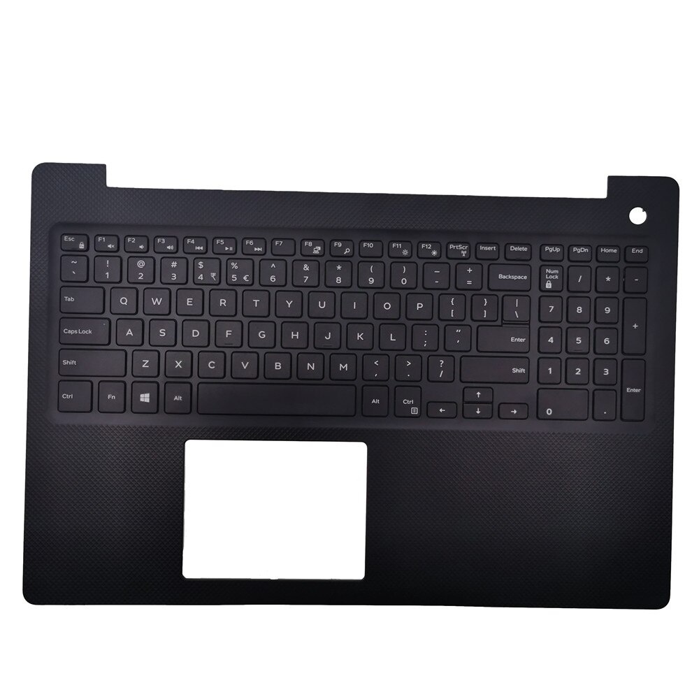 Novo original palmrest capa superior teclado c escudo preto para dell inspiron 15 3580 3582 3583 3585 0p4mkj p4mkj 086hkp 86hkp