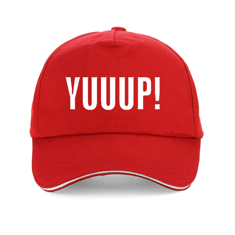 Summer Style Funny Adult YUUUP! Print Letters Baseball Cap Cotton Unisex Adjustable Snapback Hat Bone