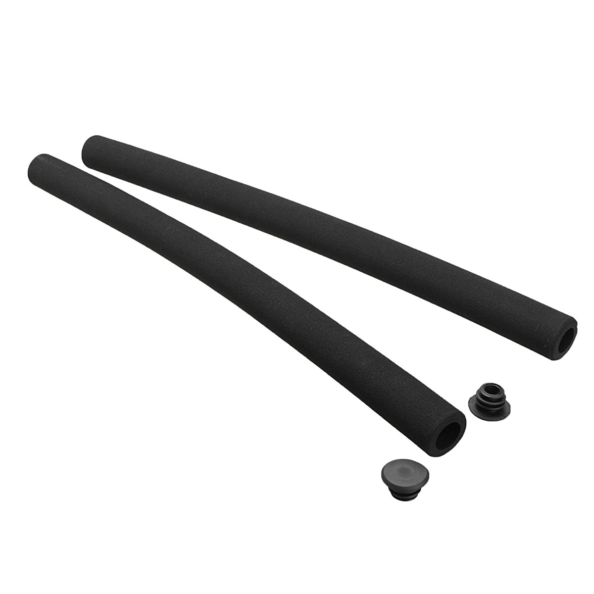 Mountainbike stuur 25.4mm 31.8mm aluminium racefiets stuur rest lange afstand fiets stuur: 2pcs  sponge cover