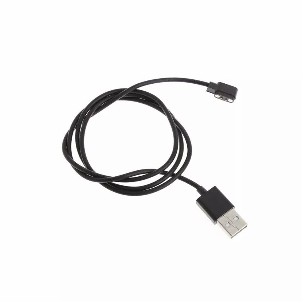 2 Pin Armband Oplaadkabel Smart Horloge Magneet Zuig Opladen Kabel 2Pin 4Mm Usb Oplader Noodgevallen Bescherming Kabel