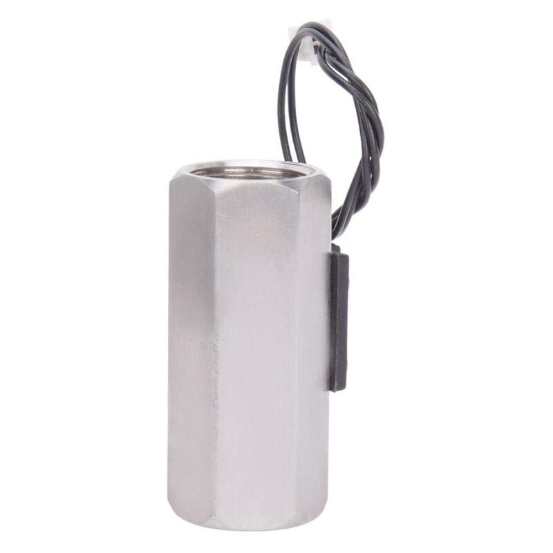 Water Flow Switch w/ Good Sealing &amp; G1/2in Double Female Thread Stainless Steel Switch High Accuracy Water Flow Sensor