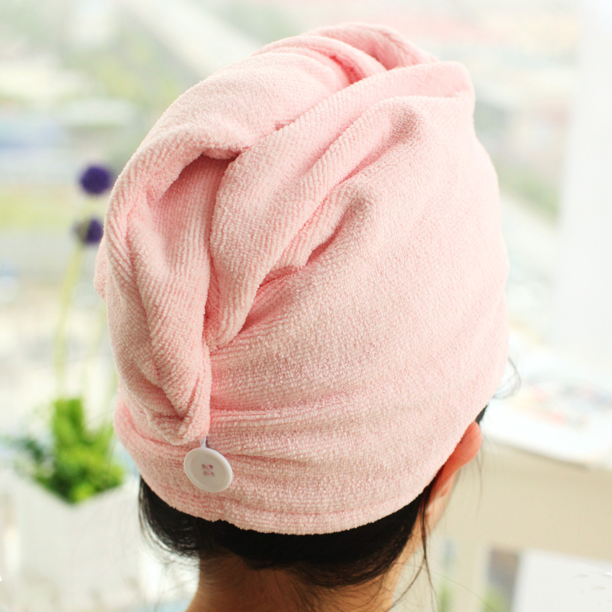 Hotsales korean magic dry hair cap 7 gånger superabsorberande torrt hår handduk