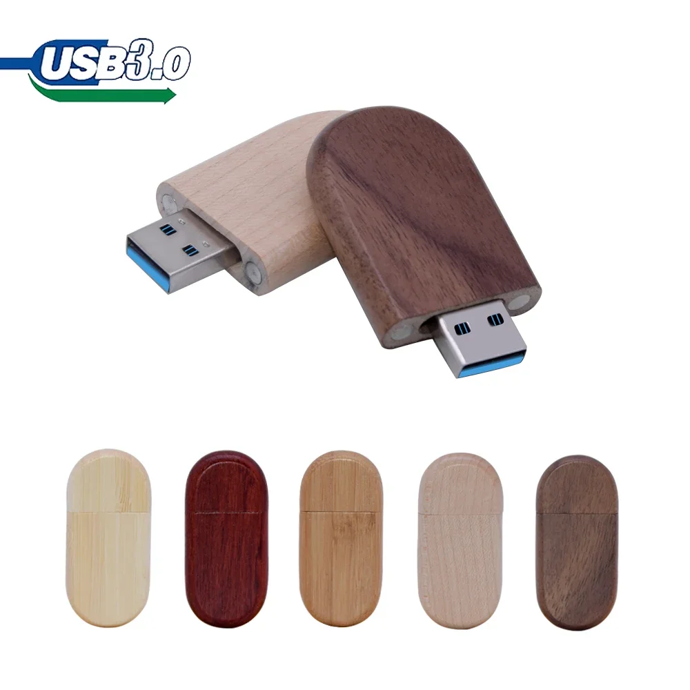 10 stk/parti usb-minnepinner i tre med 3.0 stk. gratis logo, 128gb 64gb . minnepenner, 16gb 32gb 8gb minnepinne til bedrifter, usb-pinne