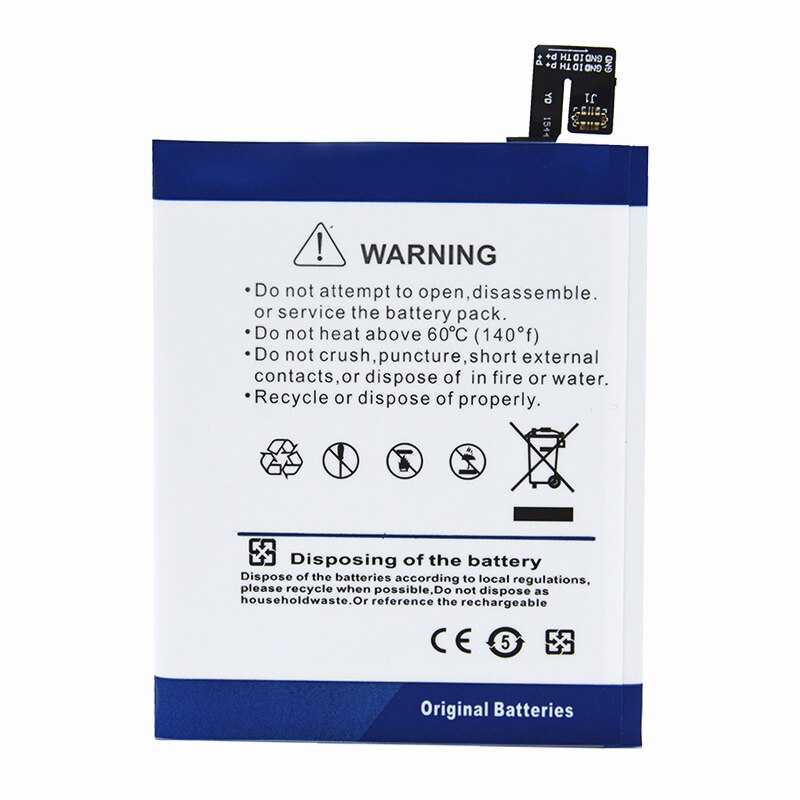 LOSONCOER-batería BM46 de 5400mAh para Xiaomi Redmi Note 3, batería para teléfono móvil