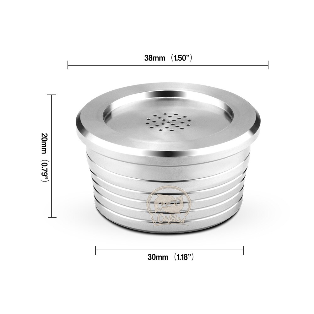 Koffie Capsule Herbruikbare Roestvrij Stalen Filter Kits Voor Delta Q NDIQ7323 Onderdelen Vervanging