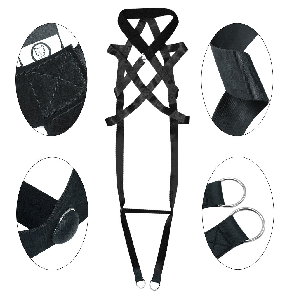 Large Dog Harness Leashes Well Trained Dog Sled Weight Pulling Harnesses For Bikejoring/ Skijoring/Dog Sledding/Canicross